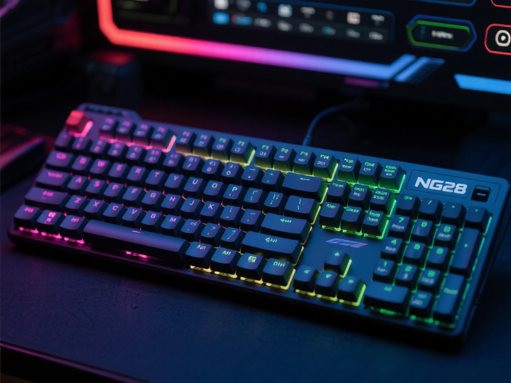 值得一提的是，NG28键盘的个性化选项功能范畴极广